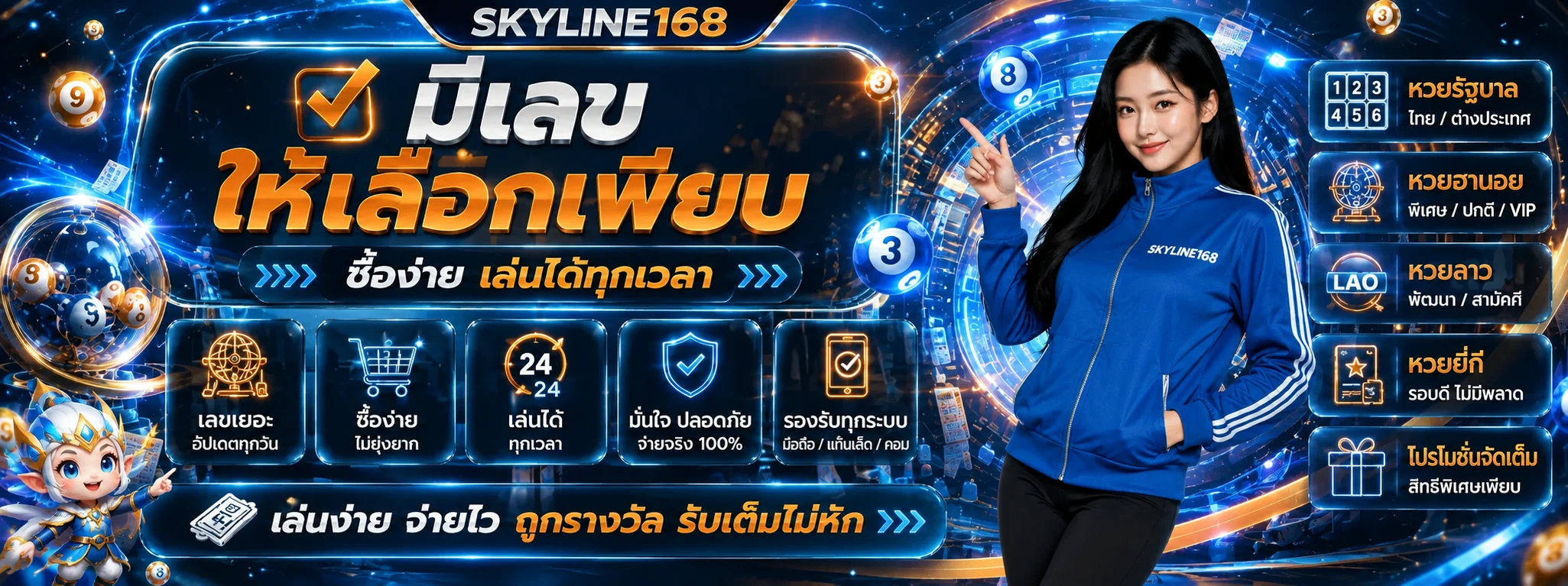 ภาพแนวทางเล่นอย่างรับผิดชอบกับ SKYLINE168