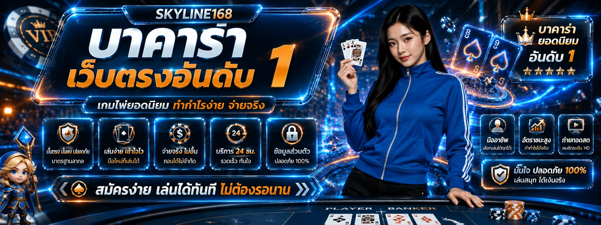 SKYLINE168 เว็บตรง ทางเข้าเล่นสล็อต ระบบออโต้